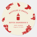 Search for cowboy boot stickers Baby shower