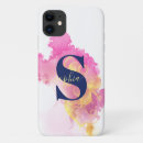 Search for white clouds iphone cases Pink