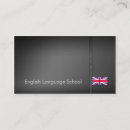 Search for english business cards Education