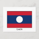 Recherche de laos cartes postales Drapeau du laos