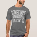 Recherche de yeux fermés tshirts Noël