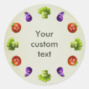 Search for cartoon vegetable stickers Funny