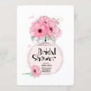 Search for perfume bottle invitations Bridal