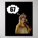 Search for funny monkey posters Minimal