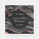 Search for black and rose gold napkins Formal