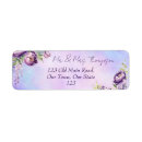 Search for wisteria return address labels Purple