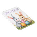 Search for decorated easter egg magnets Cute easter bunnies