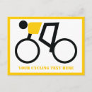 Search for cyclists horizontal postcards Bike