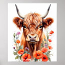 Search for highland cow art Farm animals
