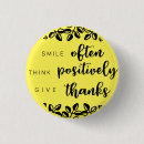 Search for positive thinking buttons Smile