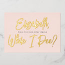 Search for bridal party proposal cards Modern