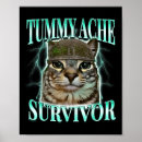 Search for ache posters Tummy ache survivor