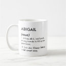 Recherche de abigail tasses Nom