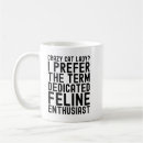 Search for crazy cat lady mugs Pet