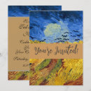 Recherche de champ de blé invitations Van gogh