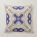 Search for blue and taupe pillows Chic