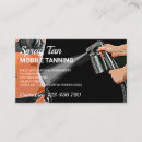 Recherche de mobile spray tan cartes visite Bronze