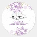 Search for purple snowflakes stickers Gold