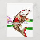 Recherche de carpe koi cartes postales Japonaise