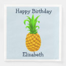 Search for hawaiian napkins Birthday luau