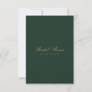 Search for forest green bridal shower invitations Elegant