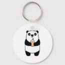 Search for bubble tea keychains Panda