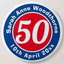 Search for age 50 buttons 50 years old