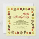 Search for corporate thanksgiving invitations Autumn