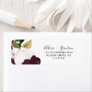 Search for purple tulips return address labels For her