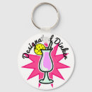 Search for pink drink keychains Cocktail