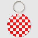 Search for red plaid keychains Chequered