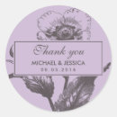 Search for purple flower stickers Bridal shower
