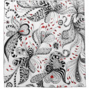 Search for black heart shower curtains Cute