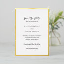 Recherche de réservation invitations Noir et blanc