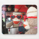 Search for sock monkey mousepads Red