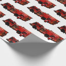 Search for firefighter christmas wrapping paper Firetruck