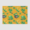 Search for shamrock tissue paper Gold