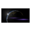 Search for earth space posters Black