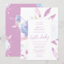 Search for purple floral invitations Gender neutral