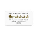 Search for reindeer return address labels Xmas