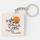 Search for island paradise keychains Tropical