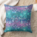 Search for turquoise and purple pillows For kids