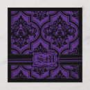 Search for winter shower wedding invitations Purple