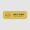 Search for gold name tags Professional