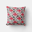 Recherche de lisser coussins Rouge