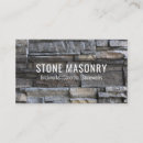Search for stone mason business cards Worker