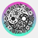 Search for black and white yin yang stickers Flowers