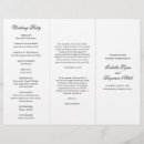 Search for catholic wedding programs Elegant