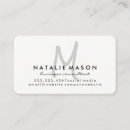 Recherche de main écrite cartes visite Customer
