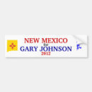 Search for gary johnson for president bumper stickers 2012